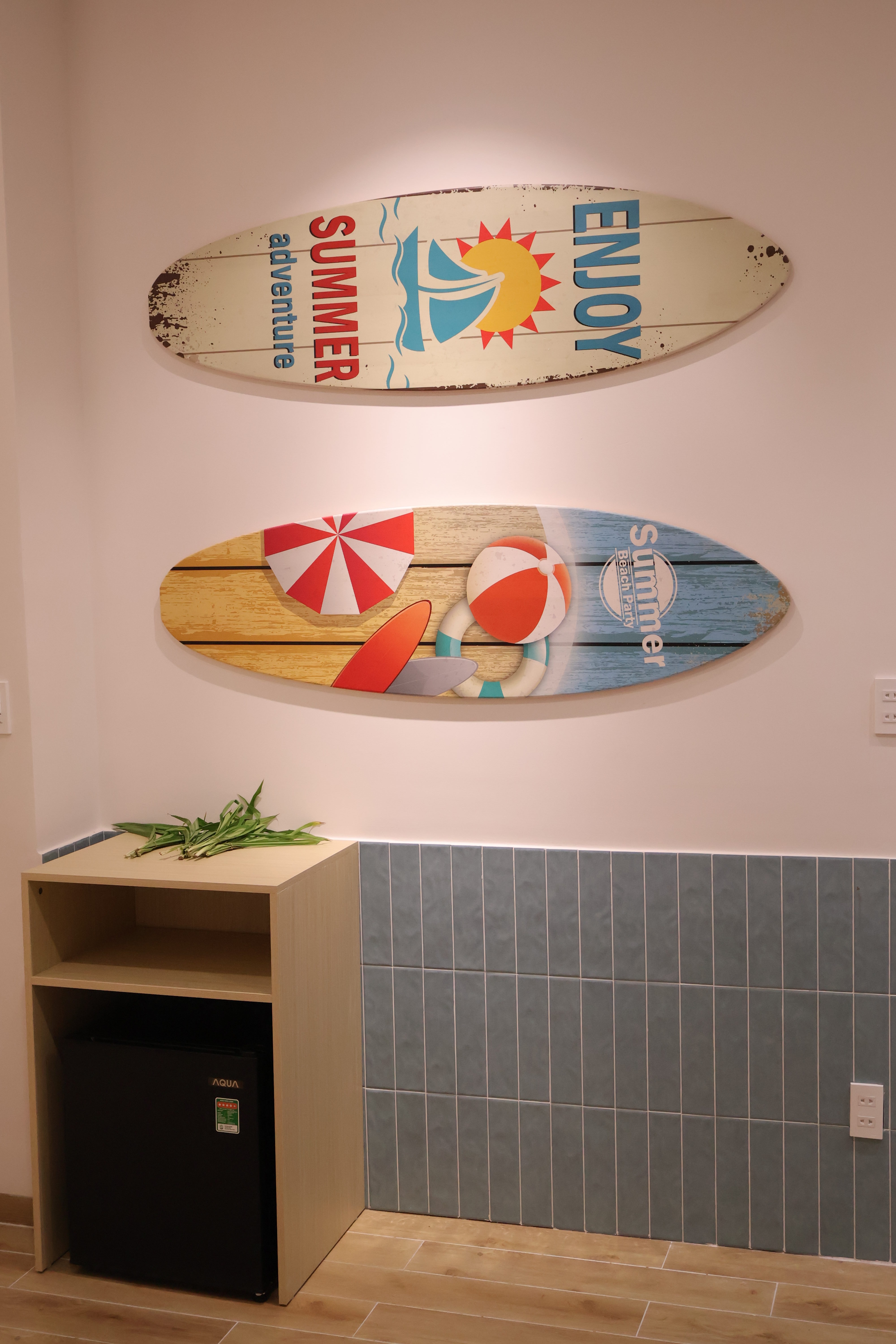 Surf board decor
